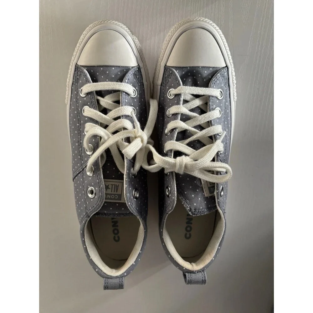 Converse Chuck Taylor All Stars Madison Polka Dot Low Top Sneaker Shoes Sz 9.5